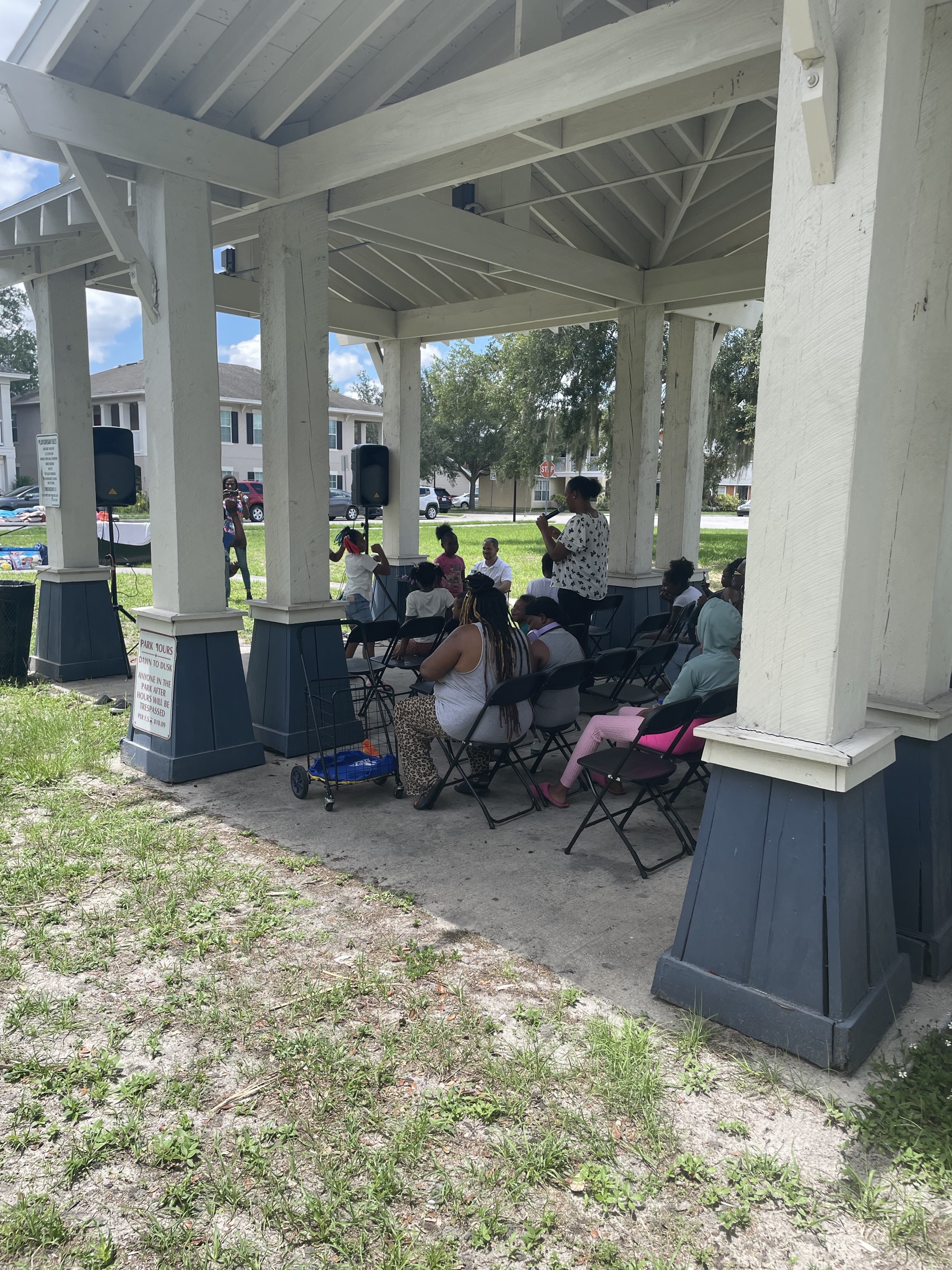 River Church West Georgia gathering with the community outdoors